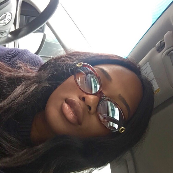 Y2K vintage oval shape tortoise shell sunglasses - Picture 5 of 6